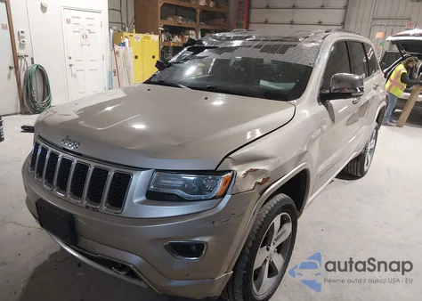 2015 Jeep Grand Cherokee Overland z USA, uszkodzony, nr VIN 1C4RJFCG7FC173084